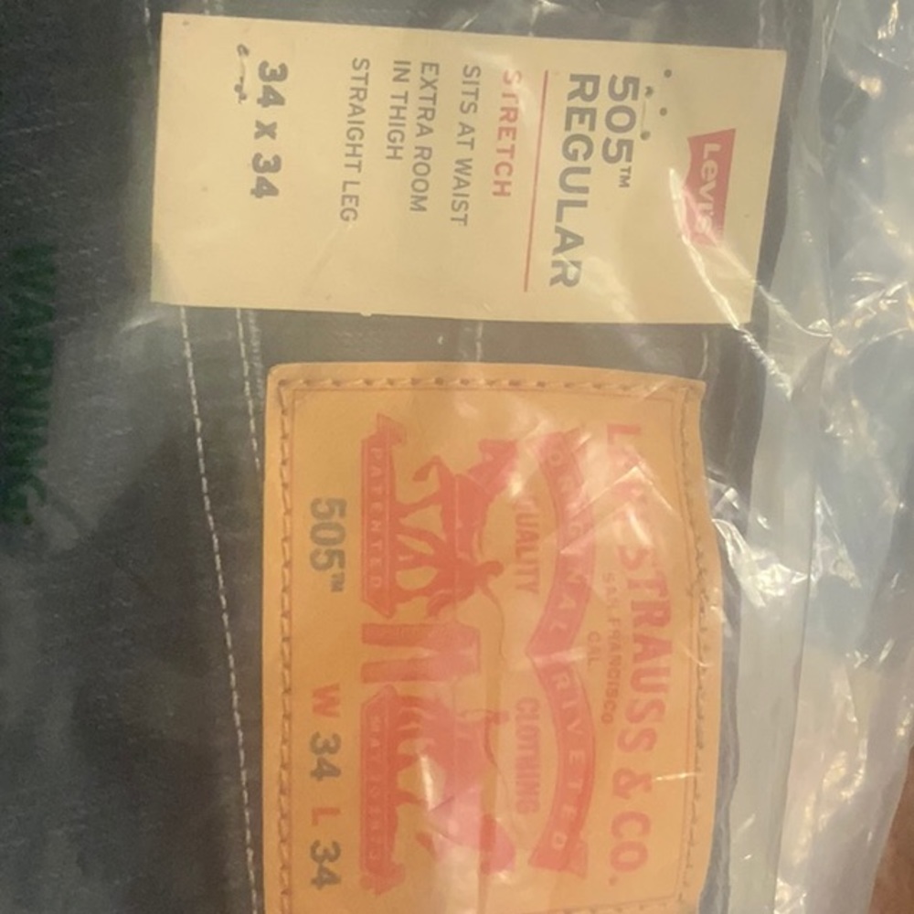 Levi’s men’s 505 jeans